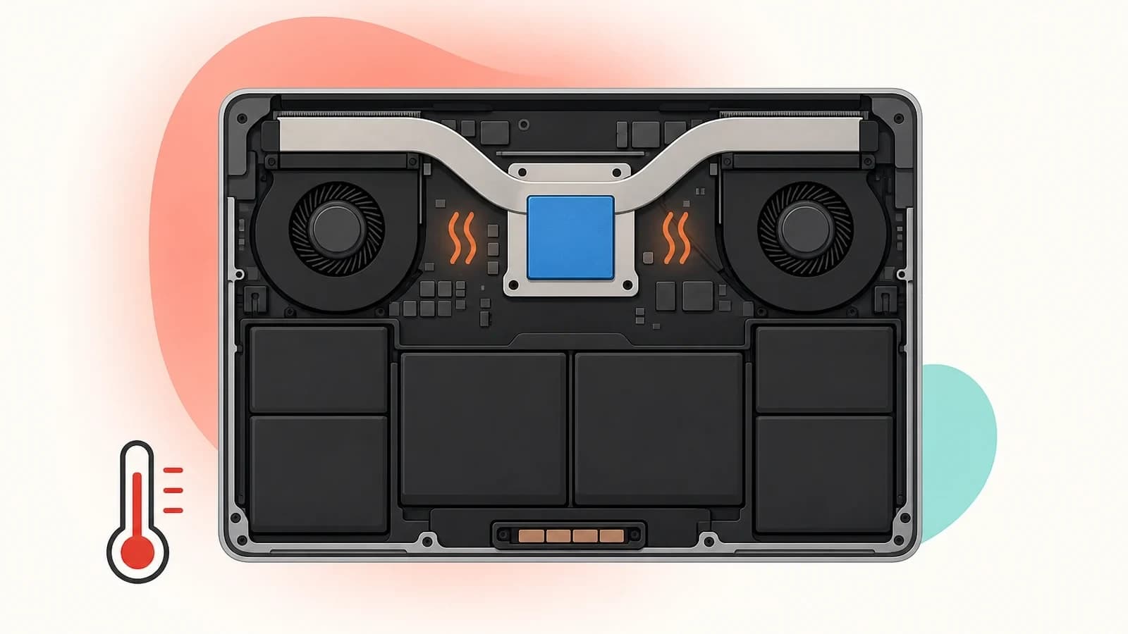 Thermal pad mod u MacBooku: kdy dává smysl a co čekat